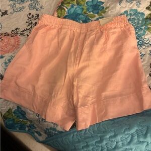 Banana Republic High Waist Peach Shorts